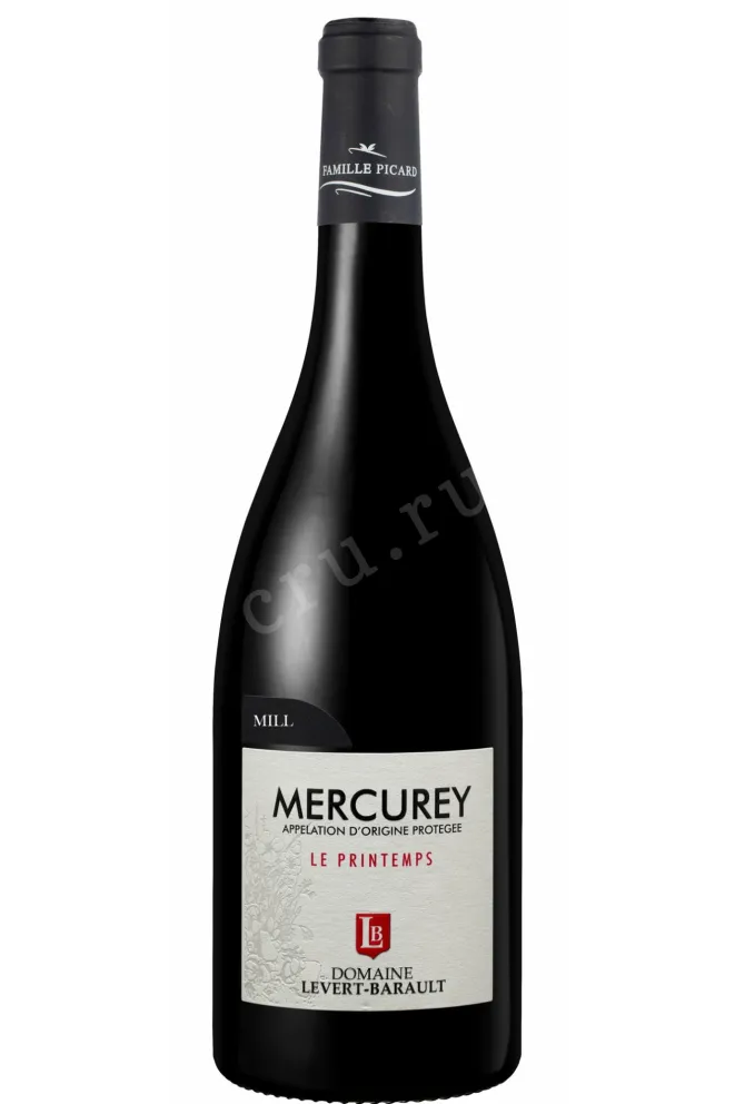 Вино Domaine Levert Barault Le Printemps Mercurey   2020 0.75 л