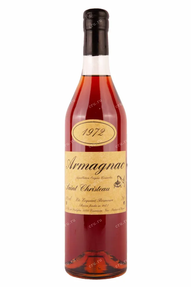 Бутылка Saint-Christeau 1972 0.7 л