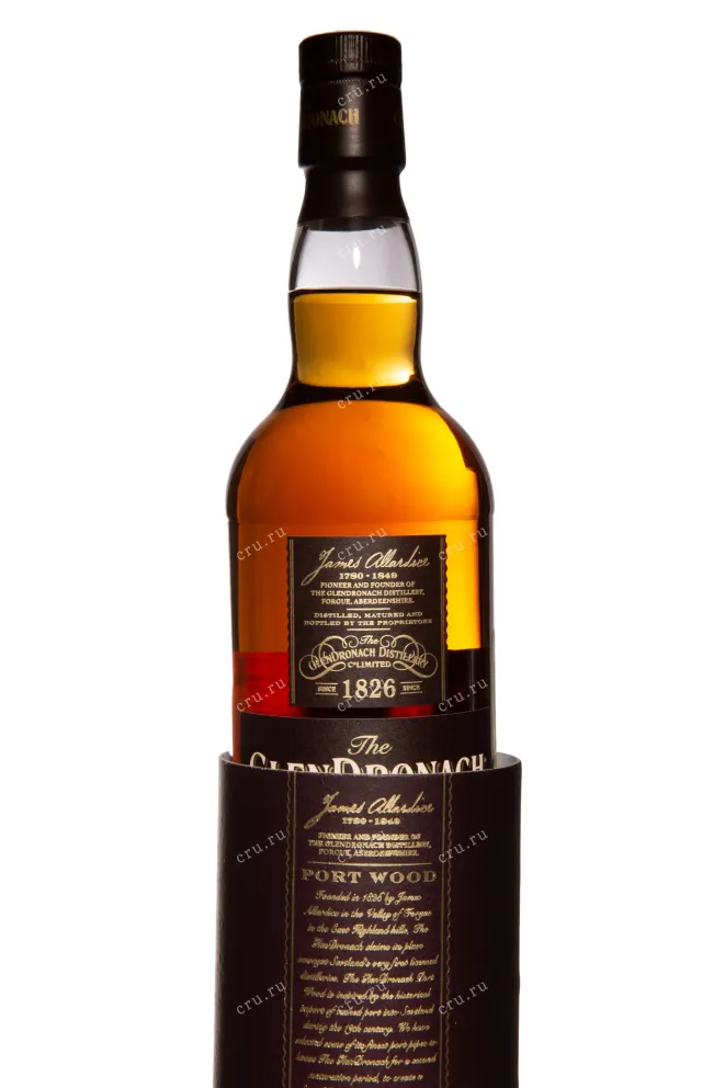 В тубе Glendronach Port Wood in tube 0.7 л