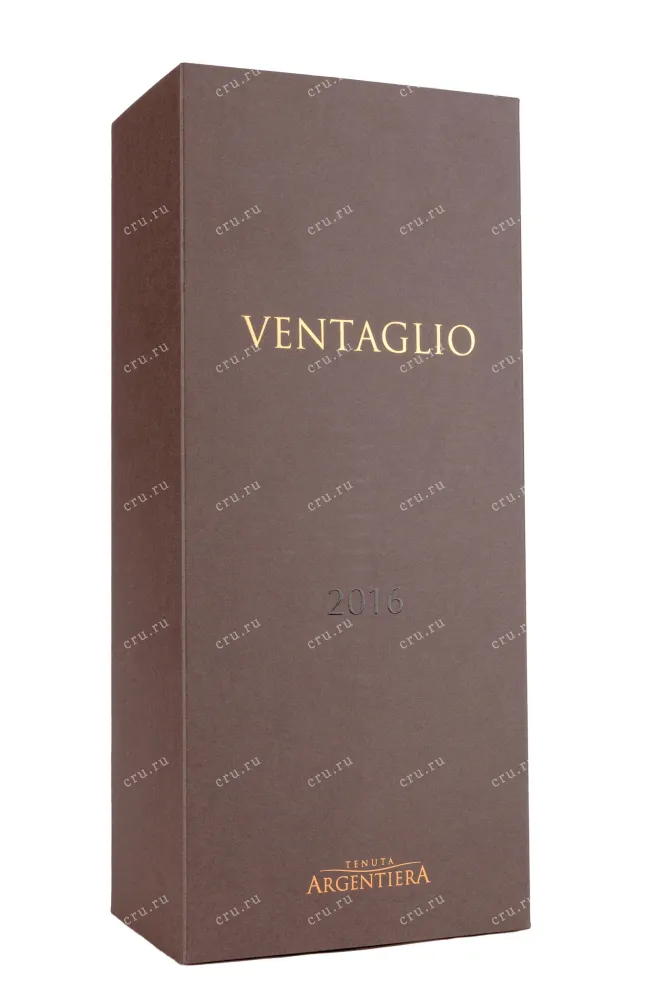 Подарочная коробка Argentiera Ventaglio 2016 0.75 л