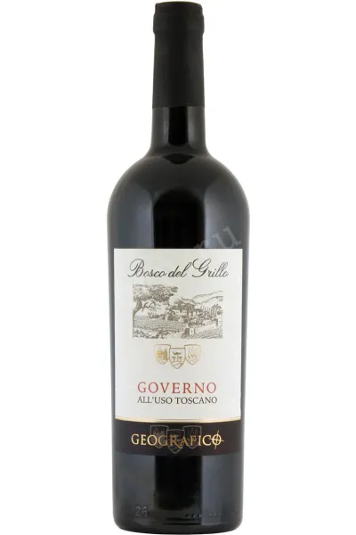 Вино Geografico Bosco del Grillo Governo all'Uso Toscano IGT 2023 0.75 л