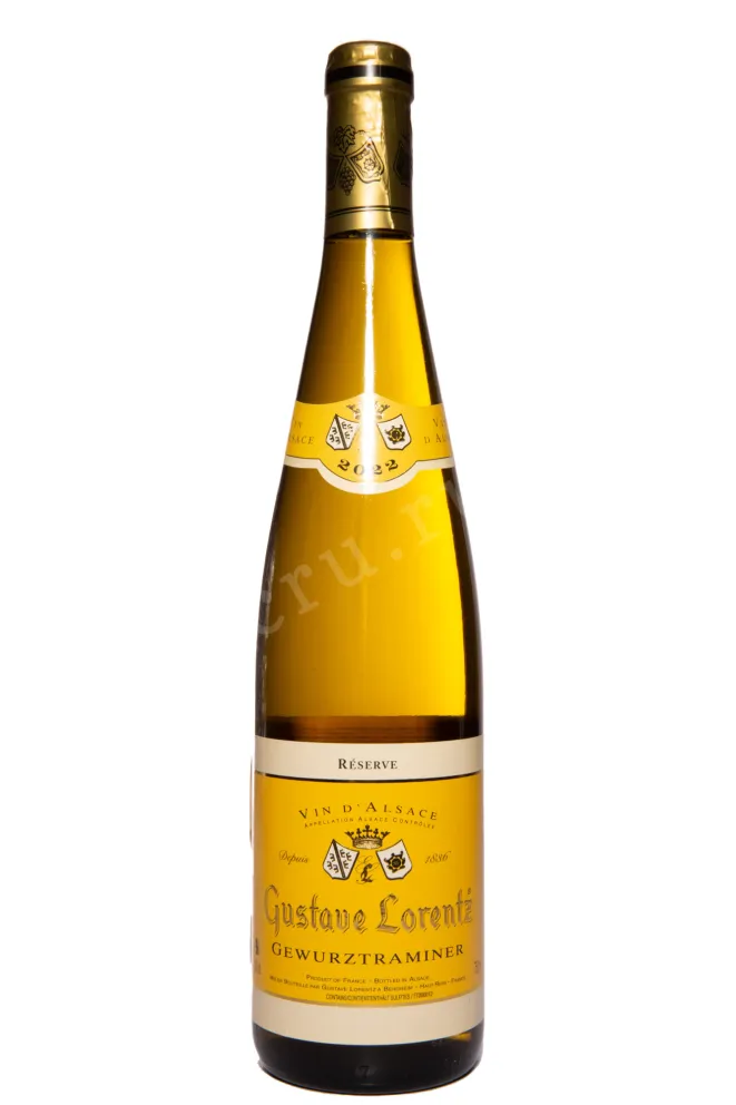 Вино Gustave Lorentz Gewurztraminer Reserve 2022 0.75 л