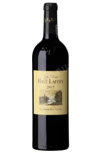 Вино Le Petit Haut Lafitte Rouge Pessac-Leognan 2017 0.75 л