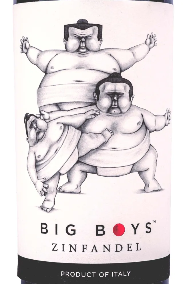 Этикетка Big Boys Zinfandel 2023 0.75 л