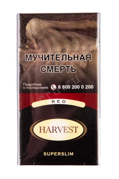 Сигареты Harvest Superslim Red 