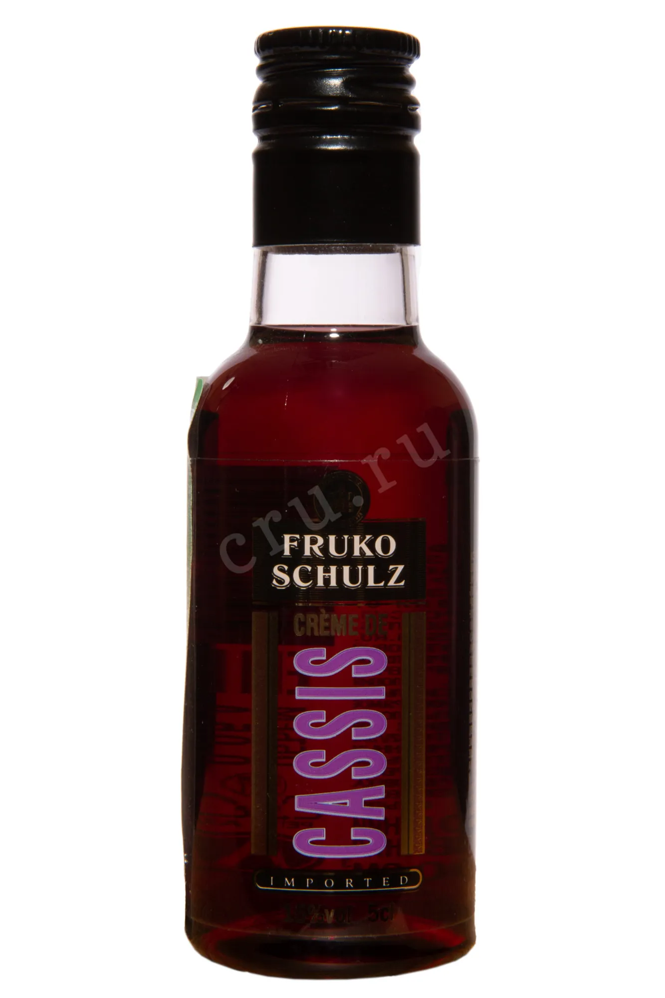 Фото — Ликер Fruko Schulz Creme de Cassis  0.05 л