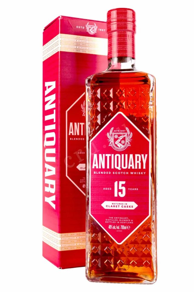 Виски Antiquary 15 years in gift box  0.7 л