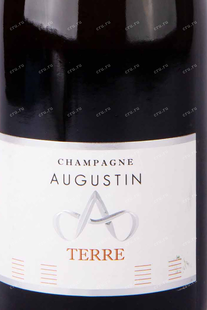 Этикетка Champagne Augustin Terre 2019 0.75 л