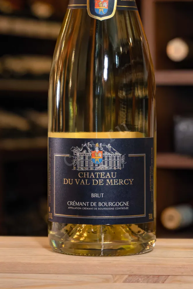 Игристое вино Chateau Du Val De Mercy Cremant de Bourgogne Brut  0.75 л