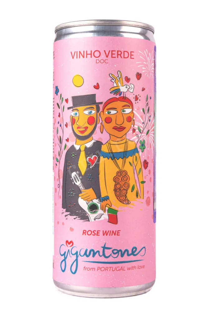Вино Gigantones Rose 2023 0.25 л