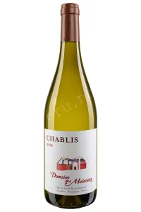 Вино Domaine Des Malandes Chablis 2024 0.75 л