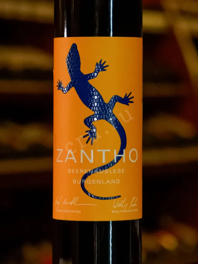 В магазине Крю Профи Zantho Beerenauslese 2022 0.375 л