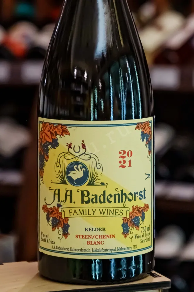 В магазине Крю Профи A.A. Badenhorst Family Wines Kelder Blanc Swartland 2021 0.75 л