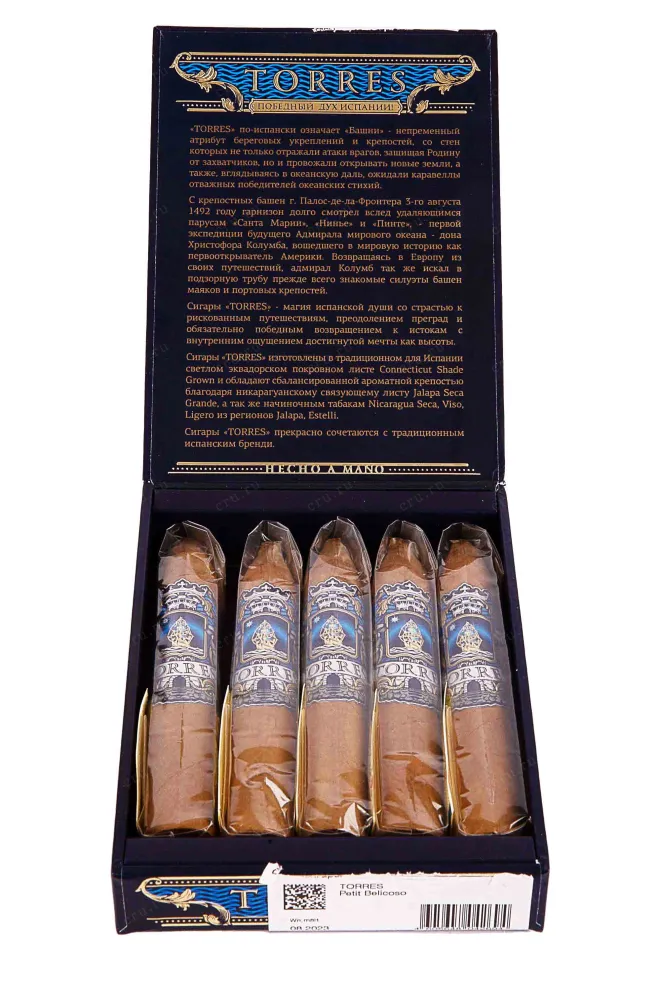 В подарочной коробке Torres Petit Belicoso