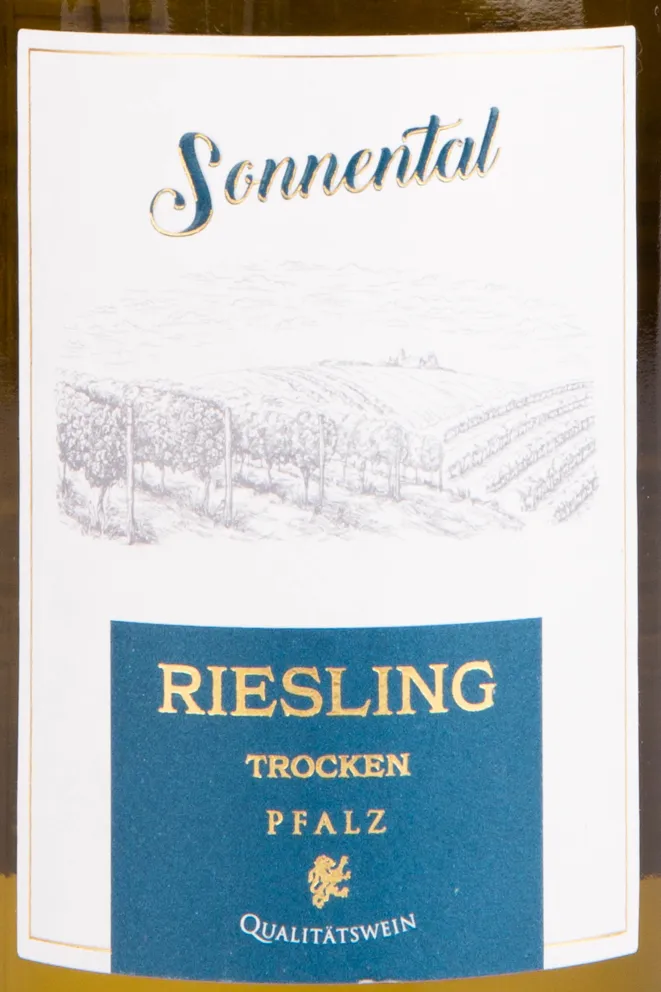 Вино Riesling Pfalz Sonnental 2024 0.75 л