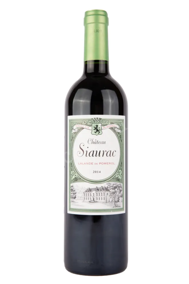 Вино Chateau Siaurac Lalande de Pomerol 2014 0.75 л