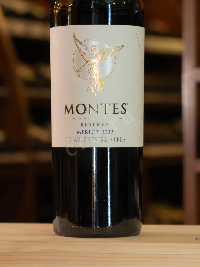В магазине Крю Профи Montes Reserva Merlot 2022 0.75 л