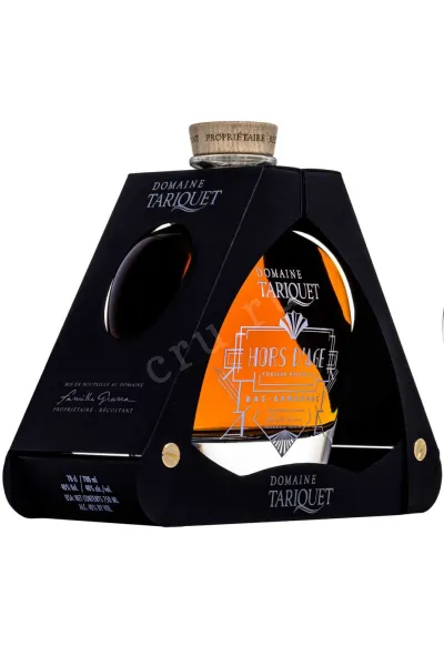 Арманьяк Domaine Tariquet Hors d'Age Carafe Art Deco in wooden box  0.7 л