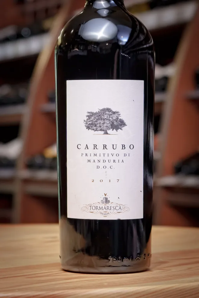 В магазине Крю Профи Tormaresca Carrubo Primitivo di Manduria DOC 2017 0.75 л