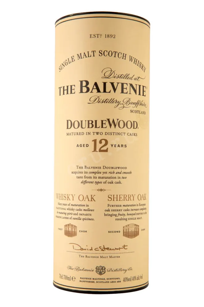 Туба Balvenie 12 years 0.7 л