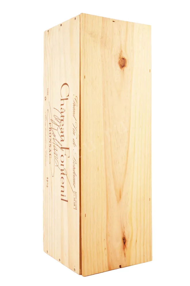 Деревянная коробка Chateau Fontenil Rolland Collection in gift box 1995 6 л