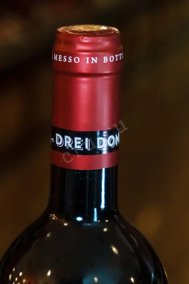Пробка Drei Dona Pruno Sangiovese Predappio Riserva 2020 0.75 л