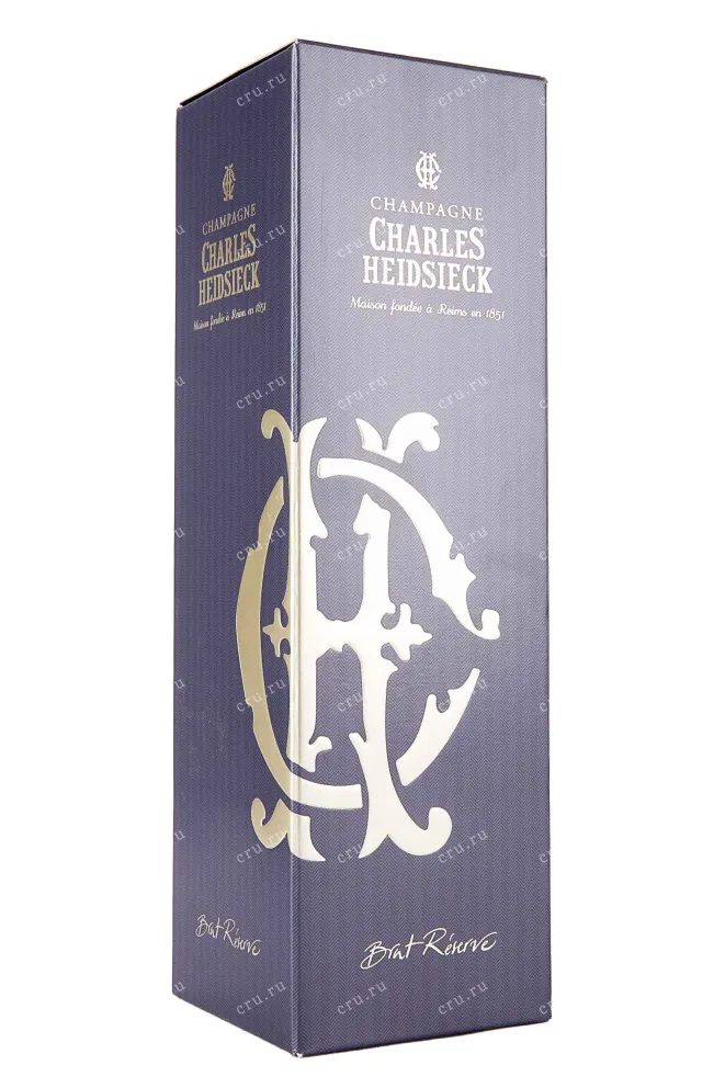 Подарочная коробка Charles Heidsieck Brut Reserve in gift box 2018 0.75 л