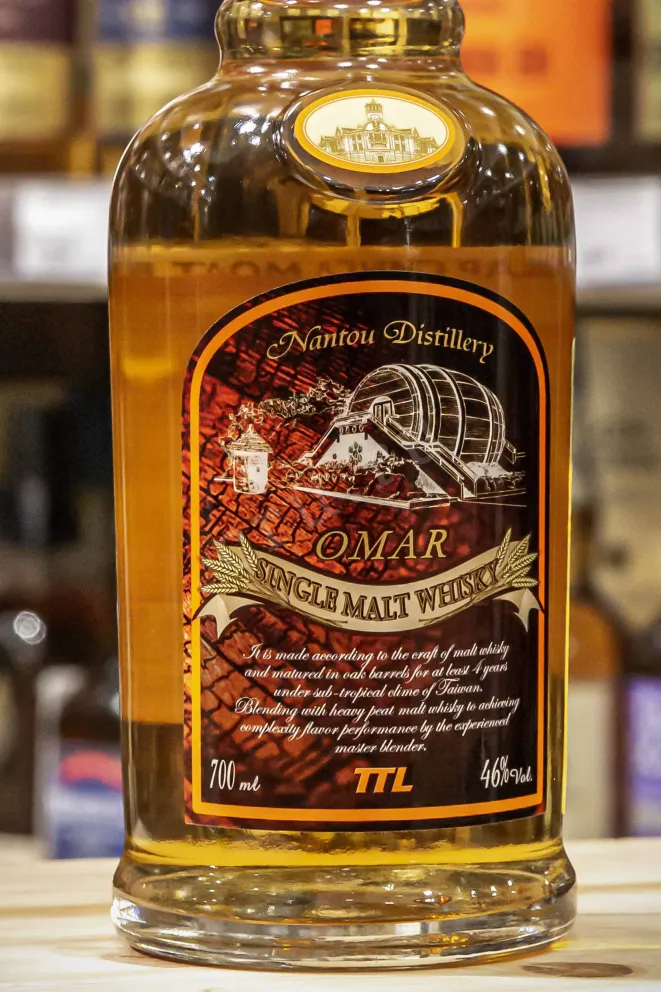 В магазине Крю Профи Omar Single Malt Peated Type in tube 0.7 л