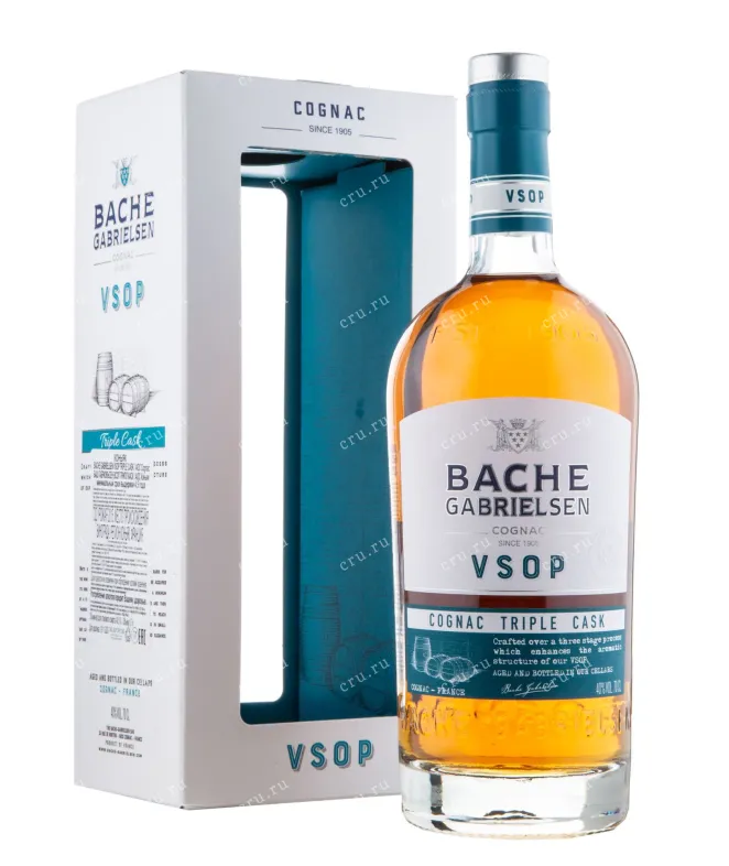 Коньяк Bache-Gabrielsen VSOP Triple Cask in box  0.7 л
