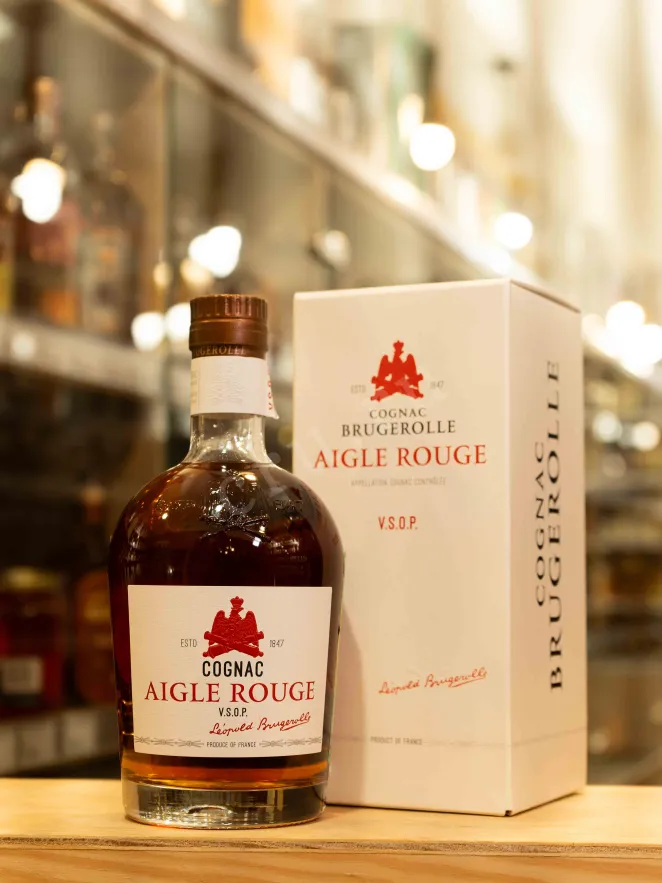 В магазине Крю Профи Brugerolle VSOP Aigle Rouge gift box 0.7 л