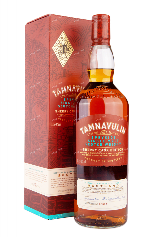 Виски Tamnavulin Sherry Cask Edition gift box  1 л