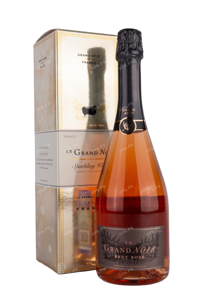 Игристое вино Le Grand Noir Rose gift box  0.75 л