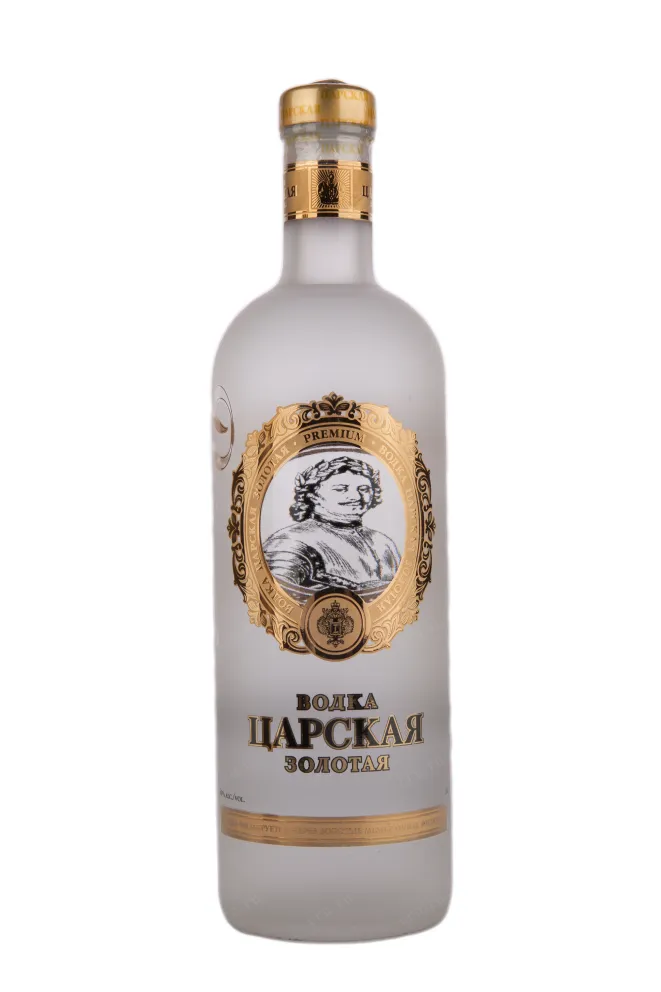 Бутылка водки Czars Gold in tube 1