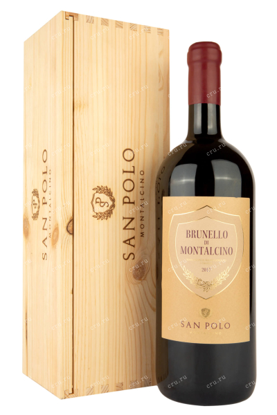 Вино San Polo Brunello di Montalcino DOCG 2017 1.5 л