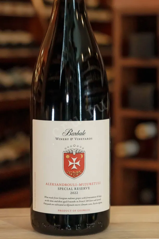 В магазине Крю Профи Barbale Aleksandrouli Mujuretuli Special Reserve 2022 0.75 л