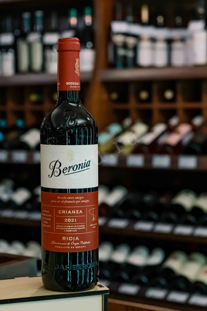 В магазине Крю Профи Beronia Crianza 2021 0.75 л