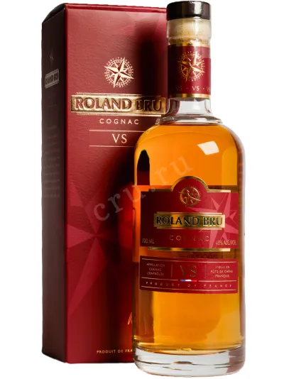 Коньяк Roland Bru VS in gift box  0.7 л