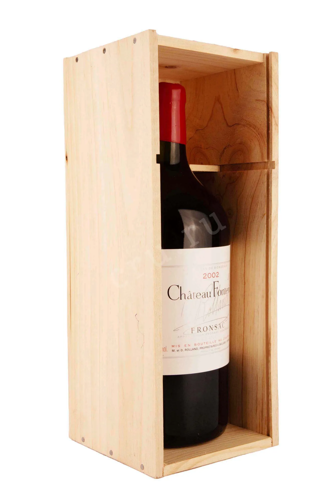 Фото — Вино Chateau Fontenil Rolland Collection in gift box 2002 3 л