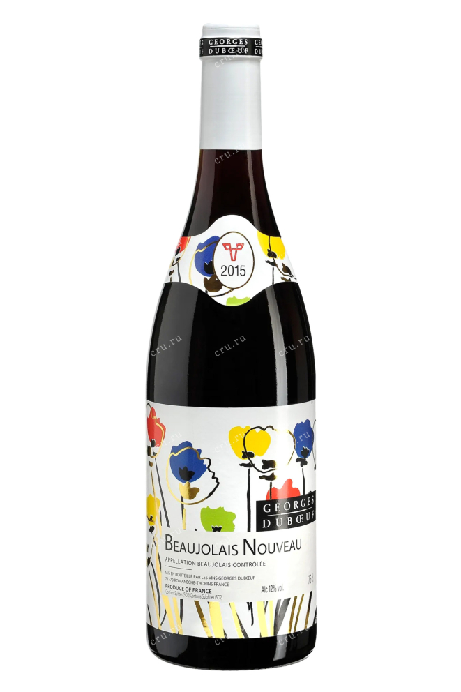 Вино Georges Duboeuf Beaujolais Nouveau Trilles S.A.S. 2019 0.75 л