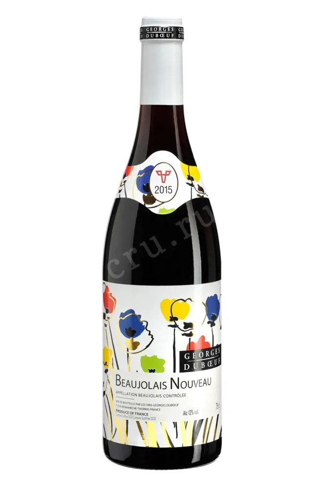 Вино Georges Duboeuf Beaujolais Nouveau Trilles S.A.S. 2019 0.75 л