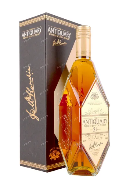 Виски Antiquary 21 years in gift box  0.7 л