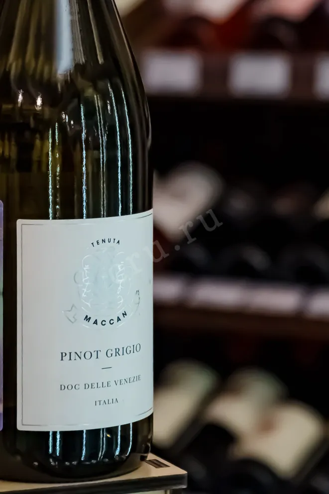 В магазине Крю Профи Tenuta Maccan Pinot Grigio Delle Venezie DOC 2023 0.75 л