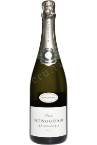 Игристое вино Monogram Franciacorta Blanc De Blancs Brut 2022 0.75 л