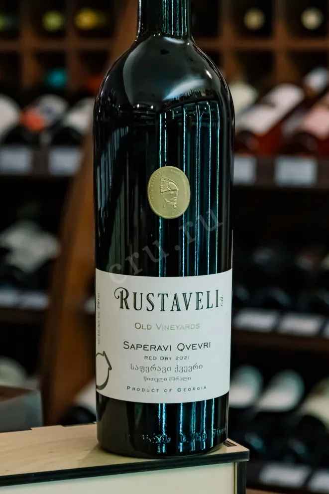В магазине Крю Профи Rustaveli Saperavi Qvevri 2021 0.75 л