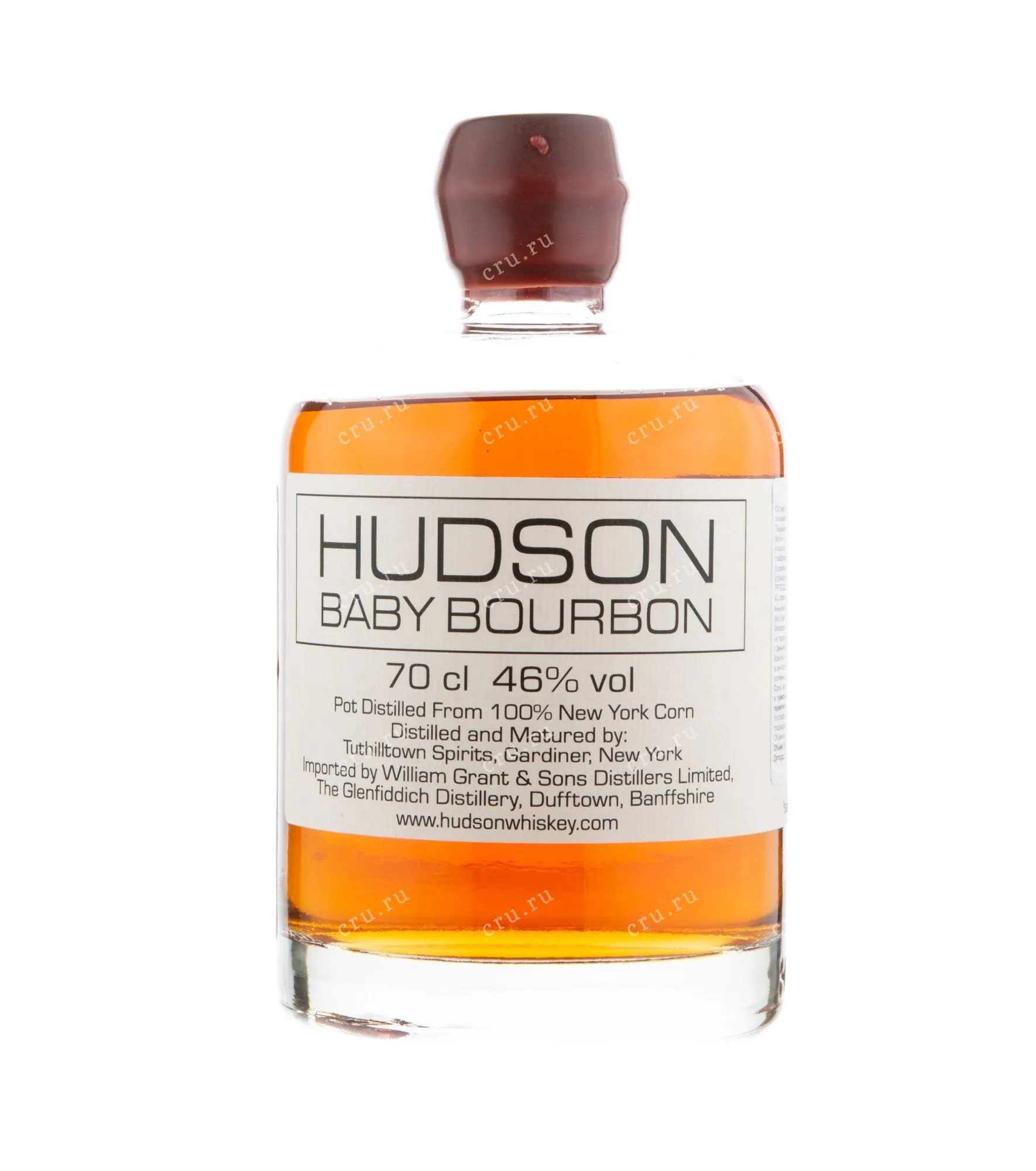 Фото — Виски Hudson Baby Bourbon  0.7 л