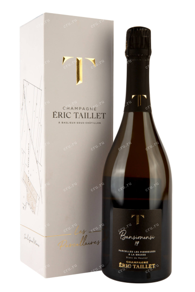 Шампанское Eric Taillet Bansionensi in gift box 2017 0.75 л