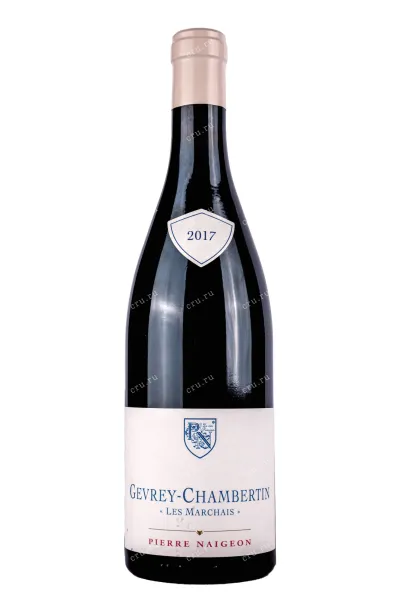 Вино Pierre Naigeon Les Marches Gevrey-Chambertin Vieilles Vignes 2017 0.75 л