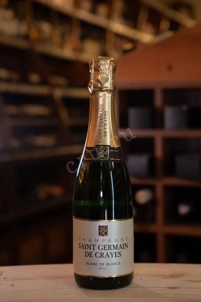 В магазине Крю Профи Saint Germain de Crayes Blanc de Blancs 2019 0.375 л