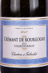 Этикетка Chartron et Trebuchet Chardonnay Brut Cremant de Bourgogne in gift box 2021 0.75 л