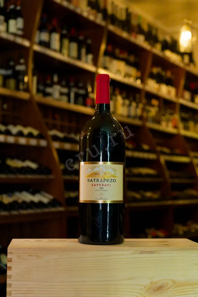 В магазине Крю Профи Satrapezo Saperavi in gift box 2019 1.5 л